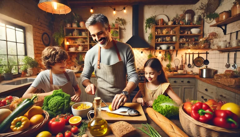 중년의 대사 건강을 위한 지중해식 식단의 과학적 근거 특성이미지