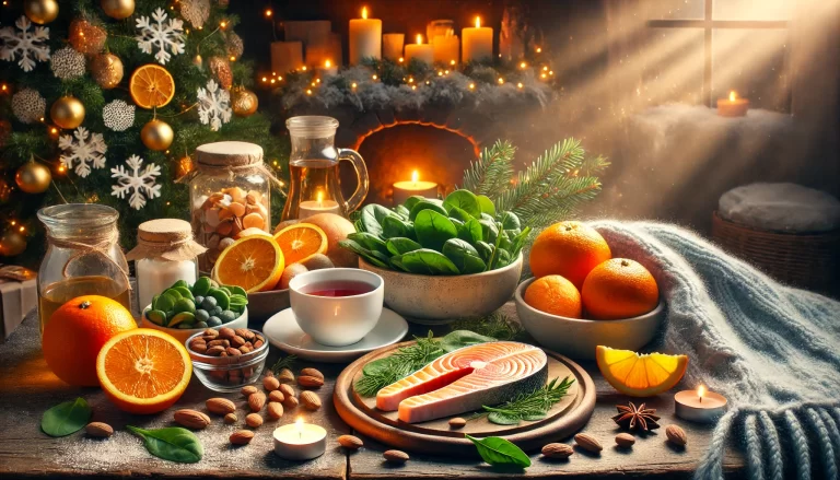 겨울철 건강과 비타민 특성이미지